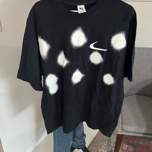 Nike x Off-White Spray Dot T-Shirt Black CU2477-010 Size Medium Men’s